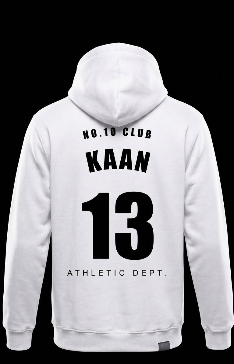 Kişiye özel hoodie | Siyah-Beyaz